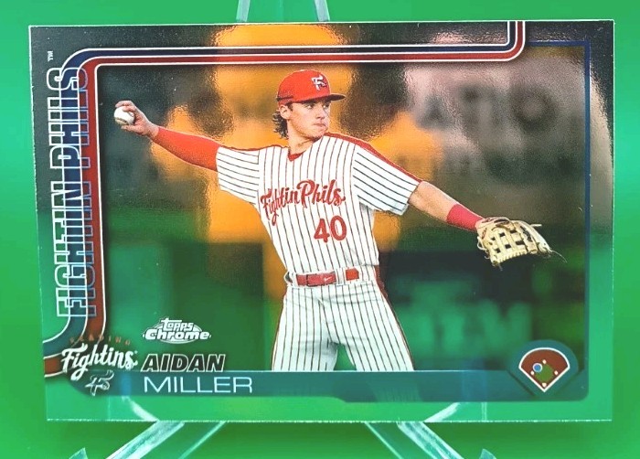 2025 Topps Pro Debut - Chrome Aidan Miller #PDC-113 (RC)
