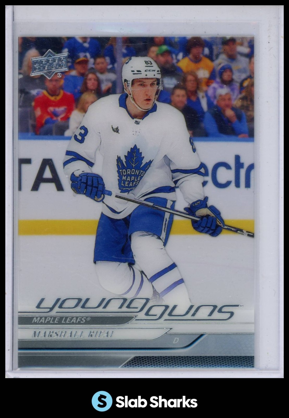 2024 UPPER DECK #237 MARSHALL RIFAI CLEAR CUT RC YOUNG GUNS ROOKIE