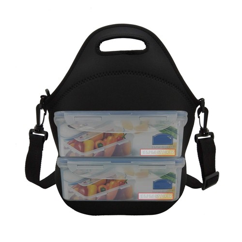 Neoprene Lunch Bags Boxes for Women Men, Insulated Lunch Cooler Tote Bag Box ... - Picture 5 of 7