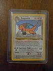 1999 Pokemon Dragonite #5 Black Star Promo Kids WB The First Movie Stamp WOTC LP