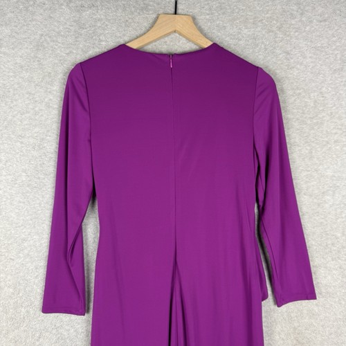 Ralph Lauren Dress Womens 6 Purple Wedding Formal Mother Bride Groom Party NEW - Picture 8 of 13