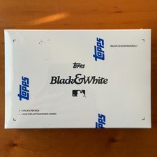 2025 TOPPS BLACK AND WHITE BASEBALL MEGA BOX