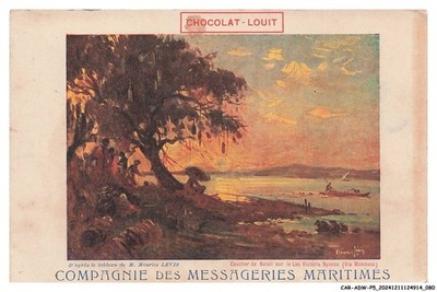 CAR-ADWP5-0279-KENIA - Compagnie des messagreies maritimes - Chocolat-louit