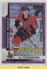 2017 O-Pee-Chee Platinum Marquee Rookies Violet Pixels Alex Formenton READ hj3