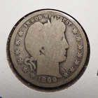 1899   *O *  BARBER SILVER QUARTER  ***NICE*** FREE SHIPPING   C2122
