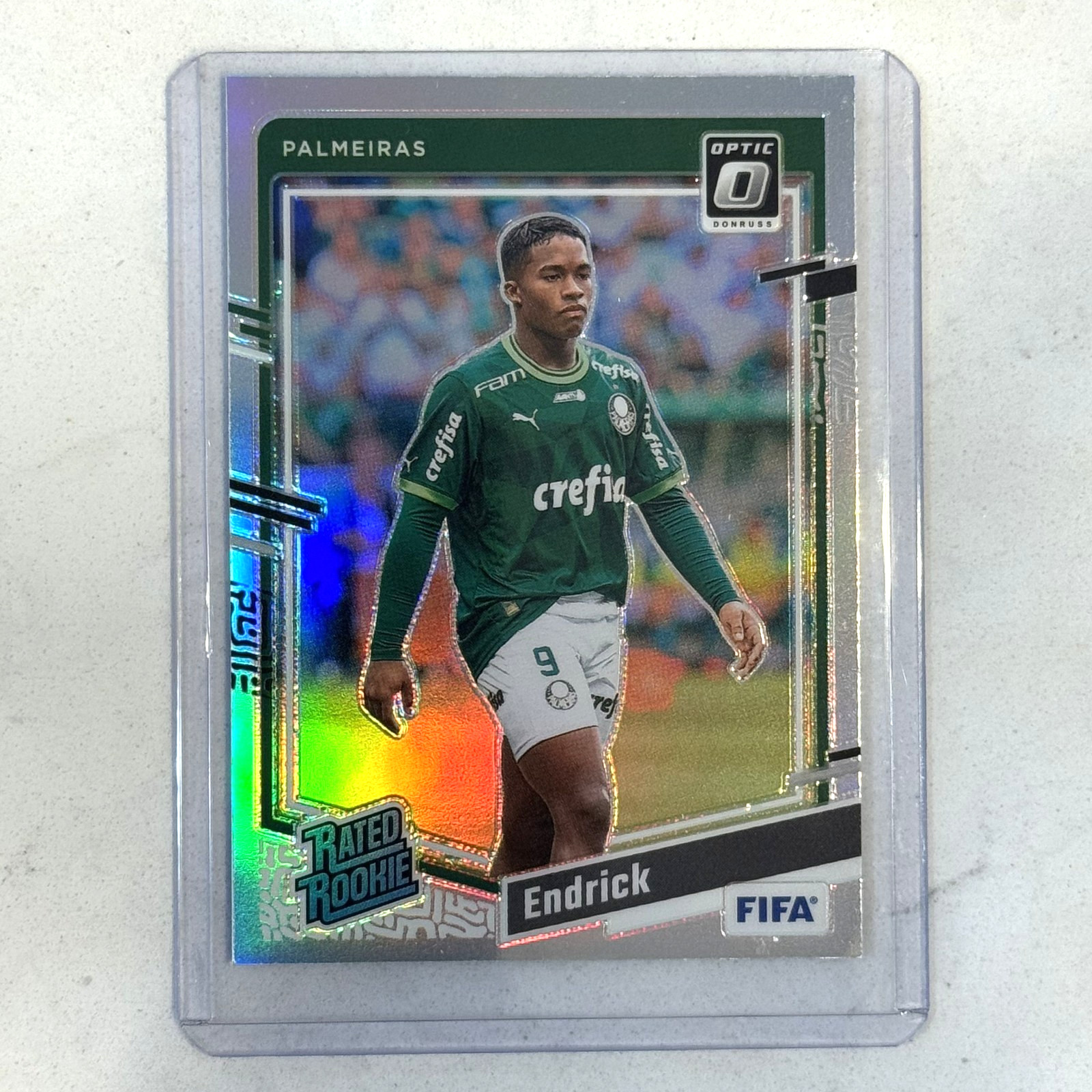 2023-24 Panini Donruss Optic #176 ENDRICK Rated Rookie Holo Silver Prizm Rc