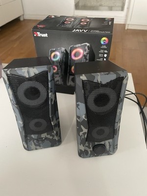 Trust Gaming GXT 606 Javv 2.0 PC Lautsprecher 12W RGB Speaker Set PC/Laptop