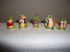 &Uuml;-Ei 1991 - 5 Figuren &bdquo;Die Kroko Schule&ldquo; ohne BPZ