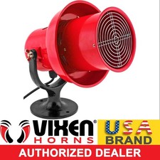 Industrial Electric Motor Air Raid Siren Alarm Schoolfactory Loud 120v Vxs-8100 Industrial Electric Motor Air Raid Siren Alarm Schoolfactory Loud 120v Vxs-8100