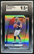2024 Panini Prizm Caleb Williams Silver Rookie RC #301 Bears SGC 9.5