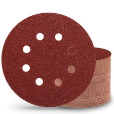 100 PCS 60 Grit 5 Inch Sanding Discs, Hook and Loop Sandpaper for Random Orbi... 0.30 per gallon
