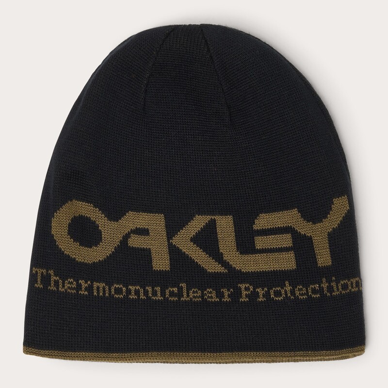Bonnet réversible OAKLEY TNP vert isolant et double style thermique