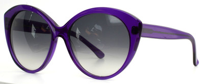 GERMANO GAMBINI Forma 06 Viola Trasparente Purple Womens Sunglasses 59-17-140