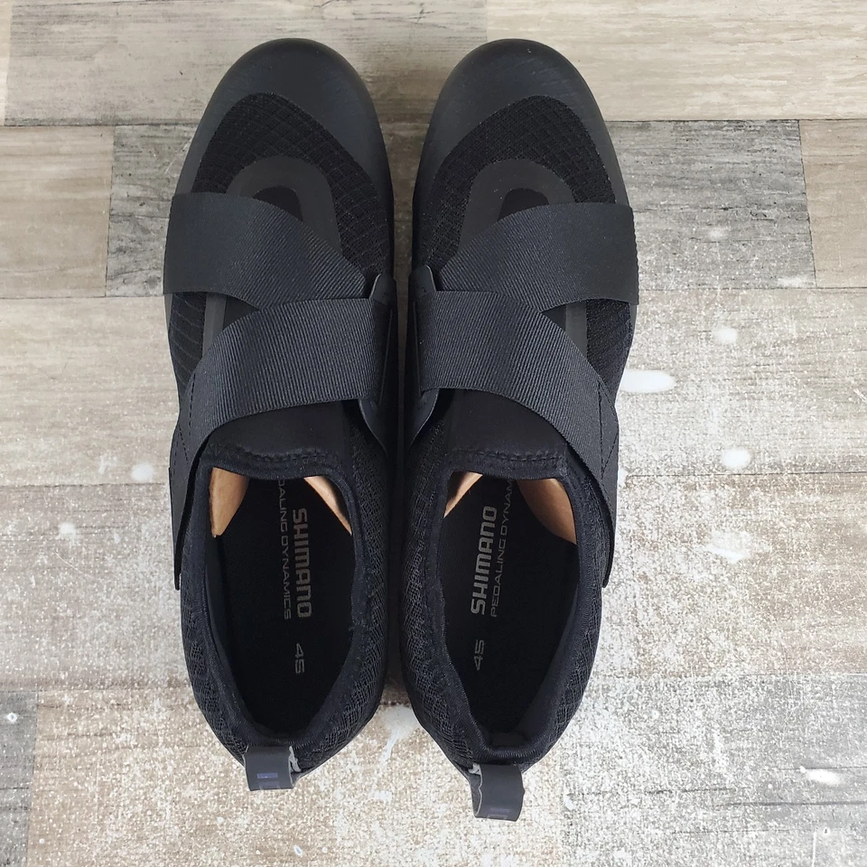 Shimano SH-IC200 Mens Cycling Shoes Sz 10.5 Black Indoor Bike 4 Bolt Sneakers - Image 4 of 4