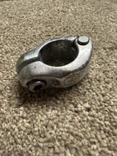Old School OG 80’s Mongoose BMX Silver MX Seat-Clamp
