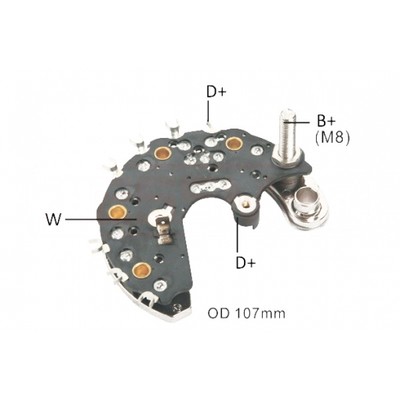 Regler Wechselstromgenerator ER422G 2546062 940038326 2546076 IPR844 592844 Ubb