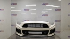 17 Ford Mustang Roush Rs3 Front Bumper With Grilles And Lights Pearl White 17 Ford Mustang Roush Rs3 Front Bumper With Grilles And Lights Pearl White