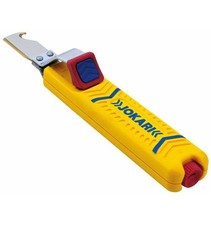 Jokari Kabelmesser Abisoliermesser mit Hakenklinge, für Kabel 8-28 mm