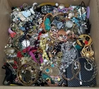 Vintage/Retro/Modern Costume Scrap/Upcycle Grab Jewelry Lot (BOX B) ~ 15.4 LBS