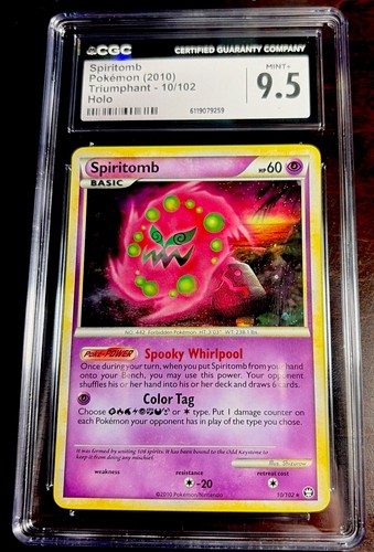 Spiritomb graded CGC 9.5 for sale on eBay