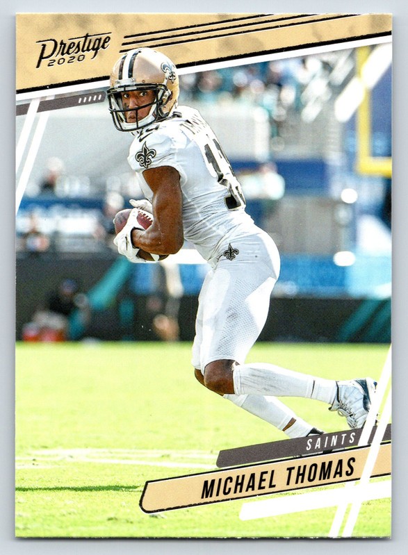 #166 Michael Thomas, New Orleans Saints 2020 Panini Prestige base