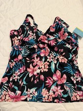 Women's plus size swim top NWT
