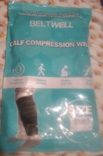 Beltwell Adjustable Calf Compression Wrap XXL Lymphedema Edema Circulation Pain