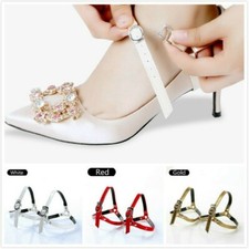 1 Pair Triangle Shoelace for High Heel Anti-skid Shoes Buckle Adjustable Fashion