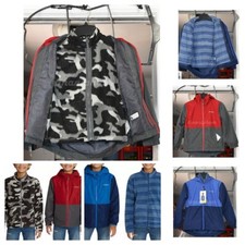BLUE , RED Eddie Bauer Boys' Youth 3-in-1 Jacket