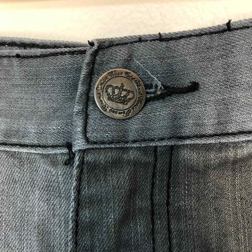 OLD SKOOL Gray Denim Jeans 50 - Picture 2 of 14