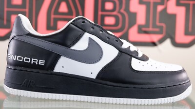 NEW Nike Air Force 1 Low Eminem Encore Size 9 Black White BMB787 M6 C1  SAMPLE | eBay