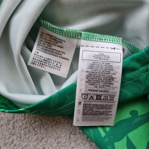Arsenal Shirt Medium Green Goalkeeper Kit Adidas Icon Aaron Ramsdale HT7193 - 第 14/14 張圖片