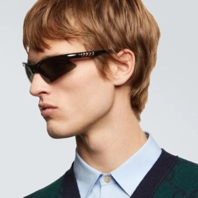 NEW GUCCI GG1774S 004 PINK MIRROR MASK UNISEX SUNGLASSES  display picture 2