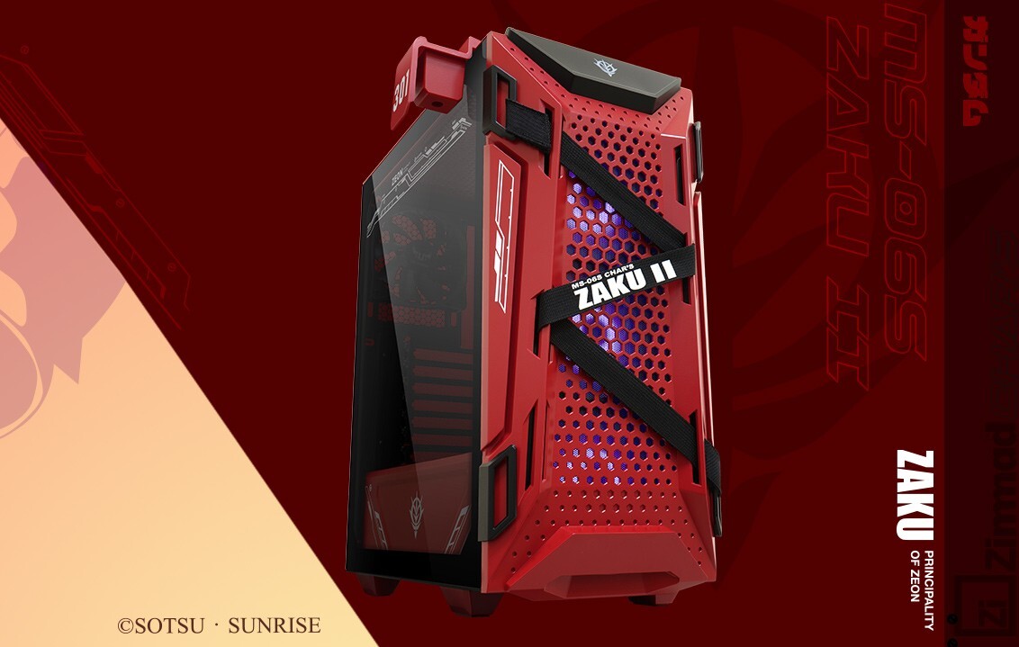 ASUS Tek ATX Mid Tower Compact Case TUF Gaming GT301 ZAKU II