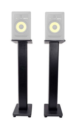 (2) Rockville 28'' Studio Monitor Speaker Stands For KRK ROKIT 8 G3 Monitors