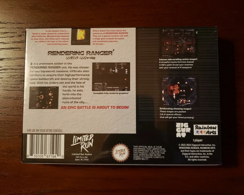 Rendering Ranger R2 - Limited Run Games LRG - Super Nintendo SNES - English Copy - Image 2 of 4