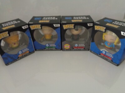 Funko Dorbz DC Super Heroes Red Son Aquaman Supergirl Hawkman 407 408 410 411