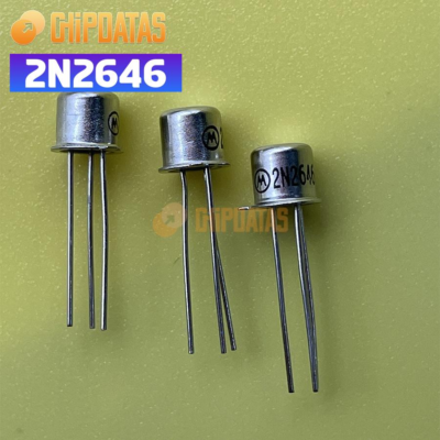 Lot De 2 Transistors 2N2646 TO18 Silicium - Neufs