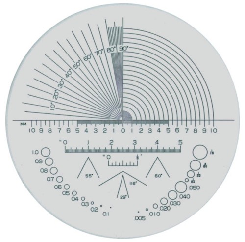 LEAF STANDARD SCALE LOUPE SET 10X 5155 - Picture 5 of 9