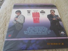 The Hard Way - Laserdisc not a dvd