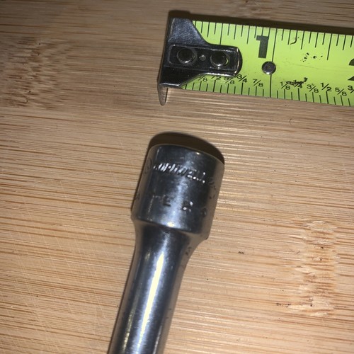 CORNWELL 4 pc. tool lot TR-32 short 3/8 Dr. ratchet, extensions,swivel socket - Picture 10 of 23