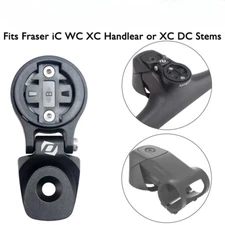 Adjustable Angle Alloy Computer Mount Stand Handlebar Stem MTB Bicycle Parts