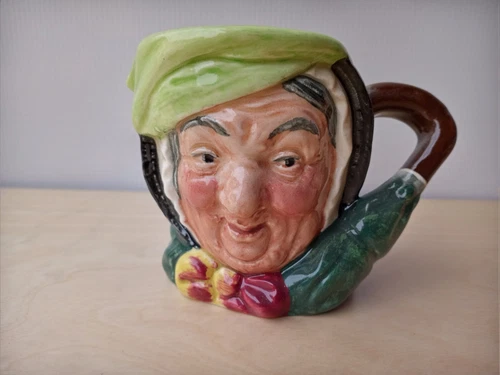 Royal Doulton MEDIUM 4" Character Toby Mug Saircy Gamp Vintage England NEW 