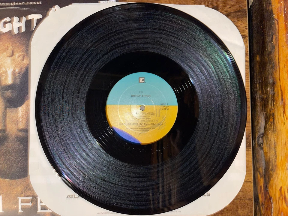 Bryan Ferry - The Right Stuff - Vinyl Record - 0-20799 Foto 3 de 4