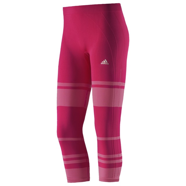 Adidas ADIPURE SEAMLESS TIGHT 3/4 Leggings Yoga Runing Capri Pant Women sz M NWT for sale online