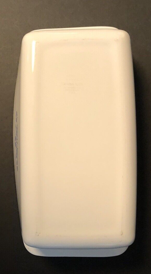 Vtg Corning Ware Blue Cornflower 2 Qt Casserole Bread Loaf Pan 9x5x3