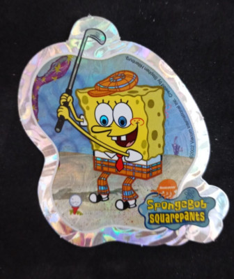 2002 A&A Global Spongebob Squarepants Vending Prism Sticker #8 of 14