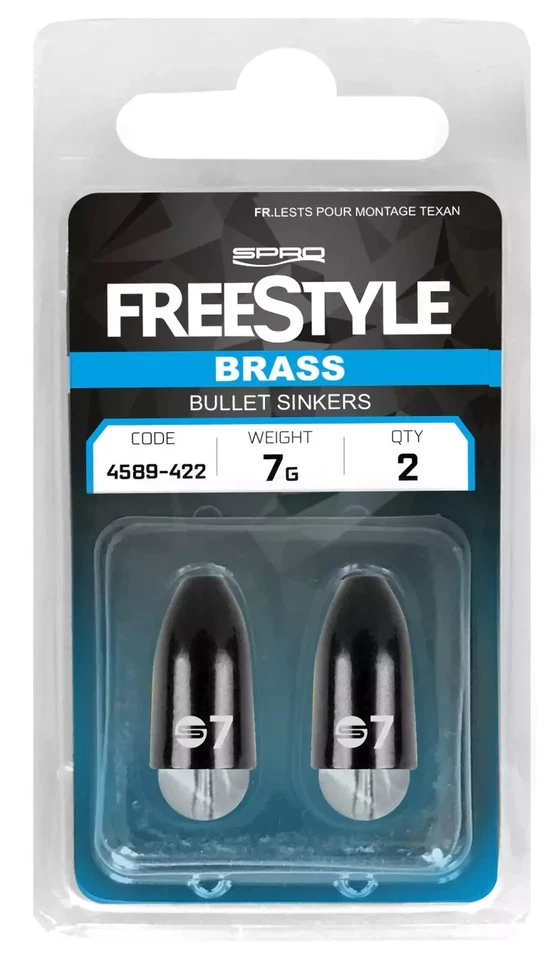 SPRO Freestyle Tungsten or Brass Bullet Sinkers & Beads Texas & Carolina Rigs - Image 4 of 4