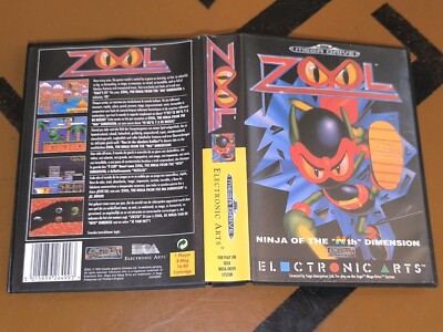 SEGA Mega Drive - Zool - Ninja of the Nth Dimension ## | eBay