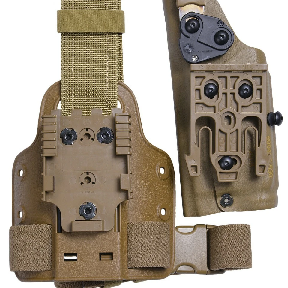 Glock 19 19x 23 23c Safariland MARSOC Holster Surefire X200 X300 TLR-7 9mm .40 - Image 3 of 4